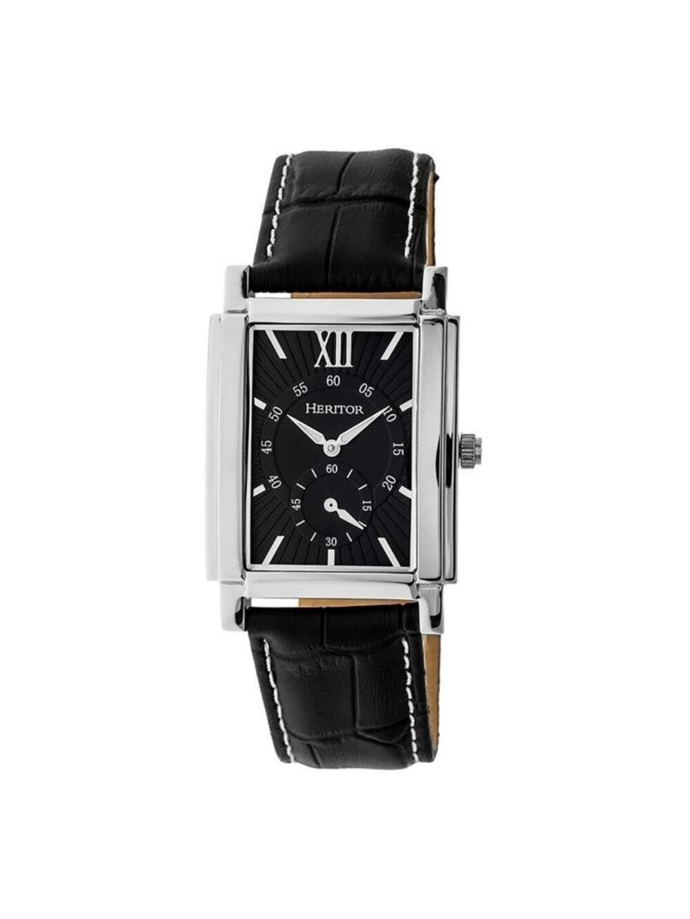 NWT Heritor Frederick Black Dial Automatic Men's Watch